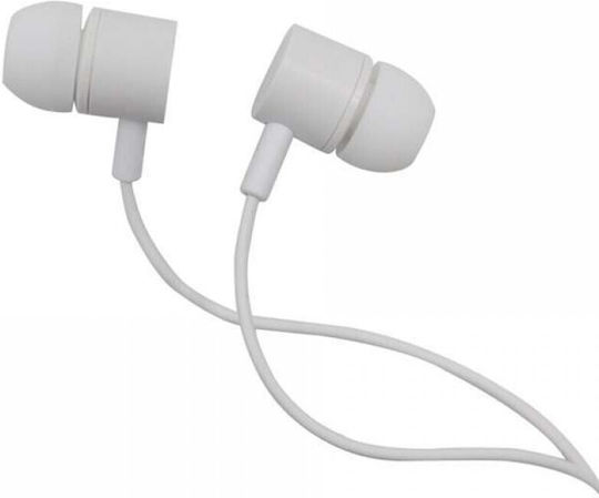 LG 130448 In-Ear Freisprecheinrichtung Kopfhörer mit Stecker 3.5mm Weiß