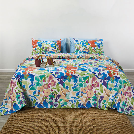 Whitegg Sheet Sets Queen 240x267cm. Ba160 Multicolour 4pcs