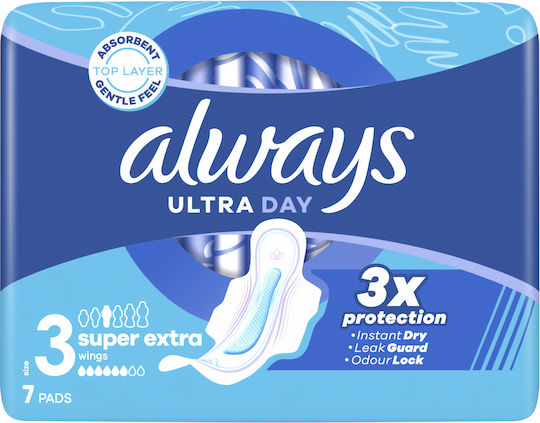 Always Ultra Night Сервиетки с крилца Нощни 7бр