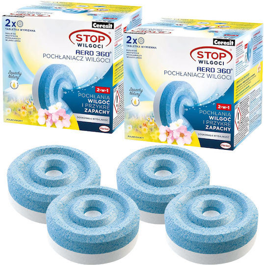 Ceresit Absorbent Tablet 450g Wildflowers 4 Pieces