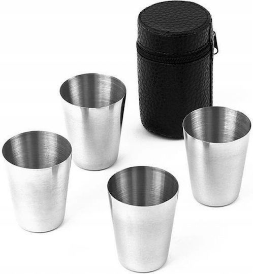 Orion Pahare Pentru Shot Inox Gri 30ml 5 Bucăți