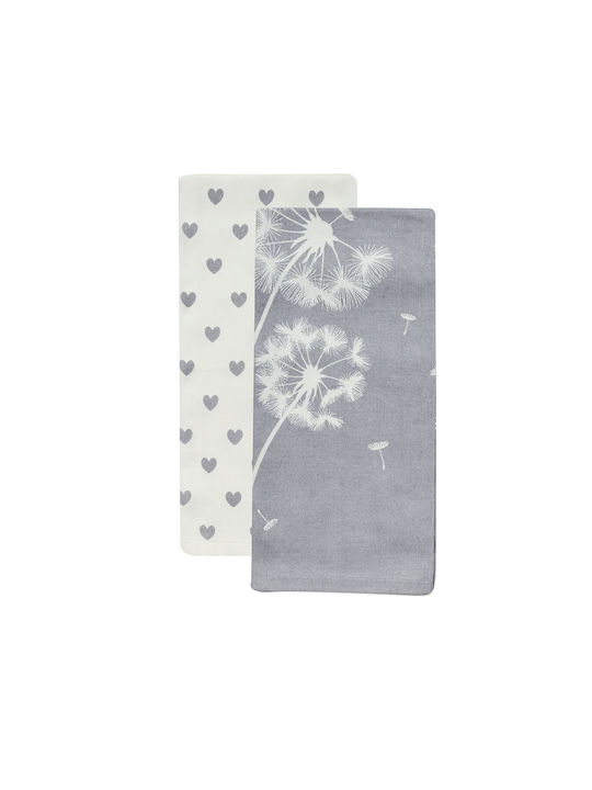 Kentia Fazzy Towel from 100% Cotton in Gray Col...