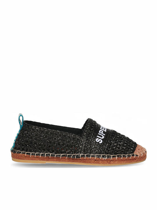 Superdry Γυναικείες Εσπαντρίγιες σε Μαύρο Χρώμα