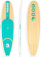 SCK Bamboo Silica 10'6'' Bamboo SUP Board with Length 3.2m Green