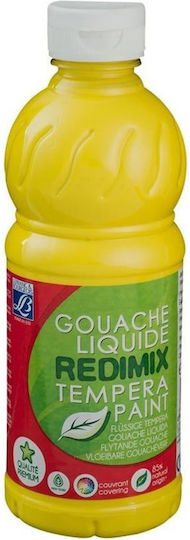 Lefranc Bourgeois Redimix Tempera Paints 153 Primary Yellow 1000ml 1pcs