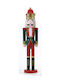 General Trade Weihnachts-Nussknacker aus Hölzernes (Verschiedene Designs/Farben)