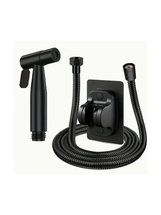 Portable Bidet Set Base Aa6-14 – Matte Black – Stainless Steel