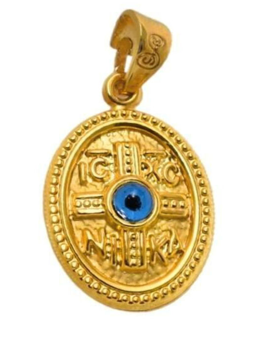 Gatsa Pendant Kids Talisman made of Gold 9K F661