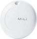 MiLi MiTag Duo Kompatibel mit Apple Find My & Google Find Hub Weiß