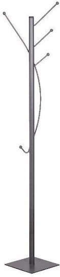 KS Kouppas Freistehender Kleiderständer Metallisch Gray 30x30x175cm