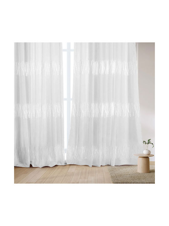 Whitegg Завеса с Копчета K0183 Екрю 270x280бр