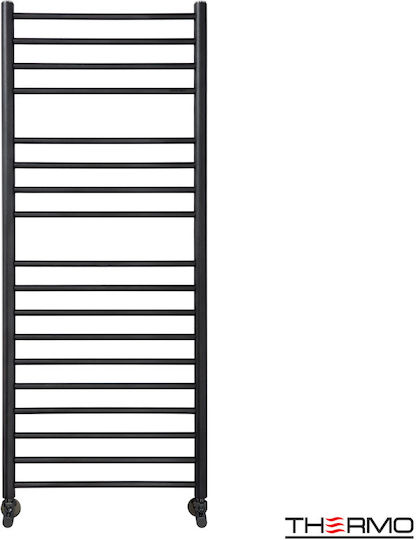 Thermo Bellavia Релса за кърпи за Баня 500x1200 Черен