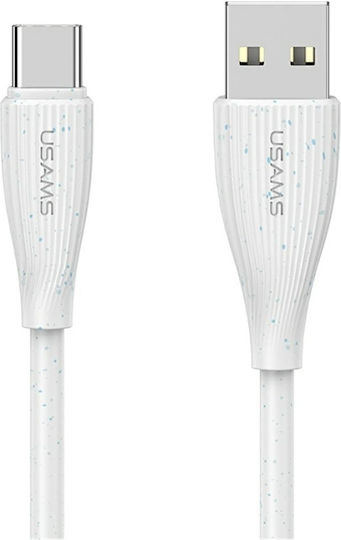 Usams Series USB 2.0 Cable USB-C male - USB-A 18W Πράσινο 1m SJ714USB02