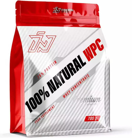 Immortal Nutrition 100% Natural WPC Πρωτεΐνη Ορού Γάλακτος με Γεύση Unflavoured 700gr