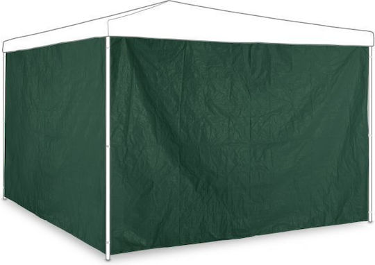 Set 2 Side Panels Pavilion Relaxdays Approx 2 X 3 M Dark Green