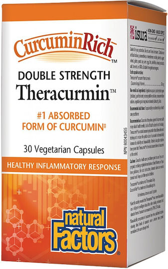 Natural Factors CurcuminRich Theracurmin 60 mg 30 Capsule