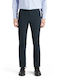 Mott Hose Chino Elastisch Blau