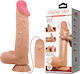 Pretty Love Sliding Skin Series Realistic Vibrator with Remote Control 24cm Flesh