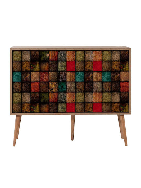 Μπουφές Mega Ξύλινος Multi 120x36x90cm