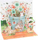 3D Greeting Card 16x16 Kittens Pictura