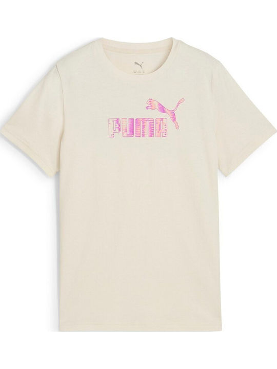 PUMA Παιδικό T-shirt Λευκό