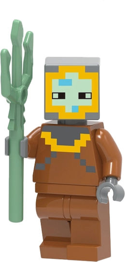 Kopf-Toy Minecraft Figură De Acțiune 4.5cm Tunic-G0033