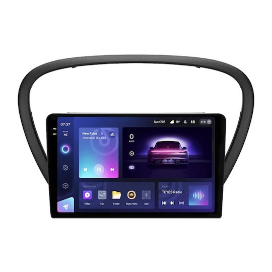 Navigație Auto Teyes Cc3 2k Peugeot 607 2004-2010 4+64gb 9.5" Qled Octa-core 2ghz Android 4g Bluetooth 5.1 Dsp