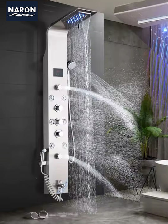 Naron Hydro Massage Column Silver