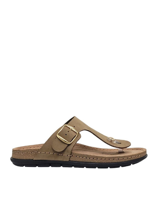 Women's Flat Sandals Flatforms in Green Color