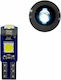 Лампи Автомобила T5 LED 6000К Хладно бяло 12V 1.5W 1бр
