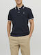 Polo Kurzarmbluse Navy Blazer, Midnight Blue
