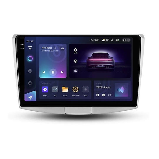 Teyes Car Audio System 2DIN (Bluetooth/USB/WiFi/GPS/Apple-Carplay/Android-Auto) with Touch Screen 10.36"