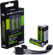 Verico Loopenergy Aa2550 4er-pack Επαναφορτιζόμενες Usb-c