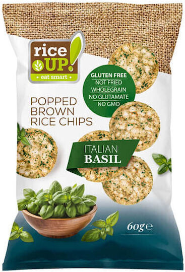 Rice Up Vollkornchips 60g Italienisches Basilikum 1-57017