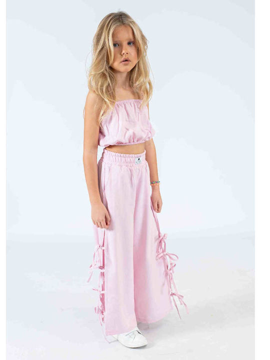 Minimo Kinderbekleidungsset mit Rosa Hose 2 Stück Minimo Kinderbekleidungsset mit Rosa Hose 2 Stück