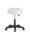 Office Desk Stool White 56x56x46cm
