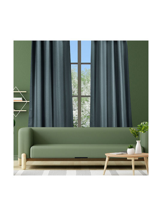 Whitegg Vorhang mit Grommet K0184 Gray 140x260cm