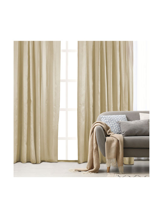 Whitegg Vorhang mit Grommet K0192 Ecru 270x280cm