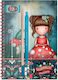 Santoro Notebook Spiral A5 Ruled Multicolour