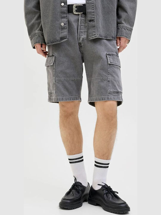 Jack Jones Men's Shorts Jeans Grey 12273224