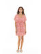 Pink Label Feminin Caftan de Plajă Orange