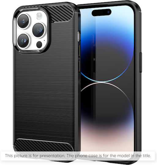 Techsuit Carbon Stoßstange Silikon / Kunststoff Schwarz (Redmi A5)