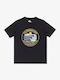 Παιδικό T-shirt Black Evo Three Seas