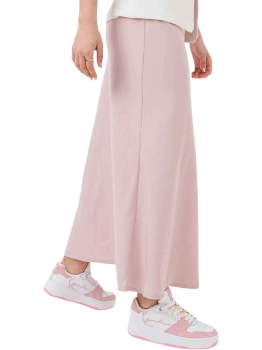 Midi Φούστα Violet Ice, Pink