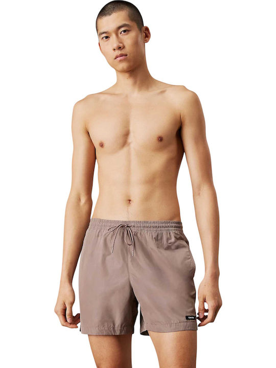 Calvin Klein Ανδρικό Μαγιό Σορτς Brown