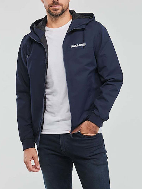 Jack & Jones Μπουφάν Bomber Navy Blazer Solid
