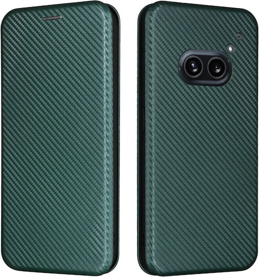 Carbon Fiber Buchen Sie Grün (Nothing Phone 2a / 2a Plus)