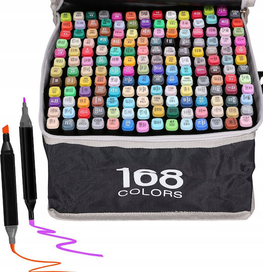 Extralink Zeichenmarker Doppelseitig Set 168Stück