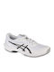 ASICS Ανδρικά Παπούτσια Τένις για Χωμάτινα Γήπεδα Λευκά