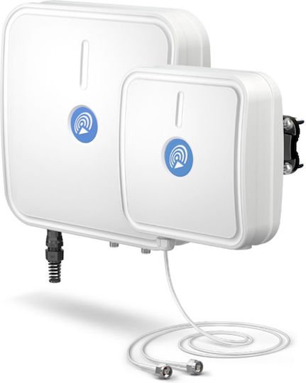 QuWireless QuMax XR2 bi-directional kit Εξωτερική Κεραία 4G Κατευθυντική 7dBi